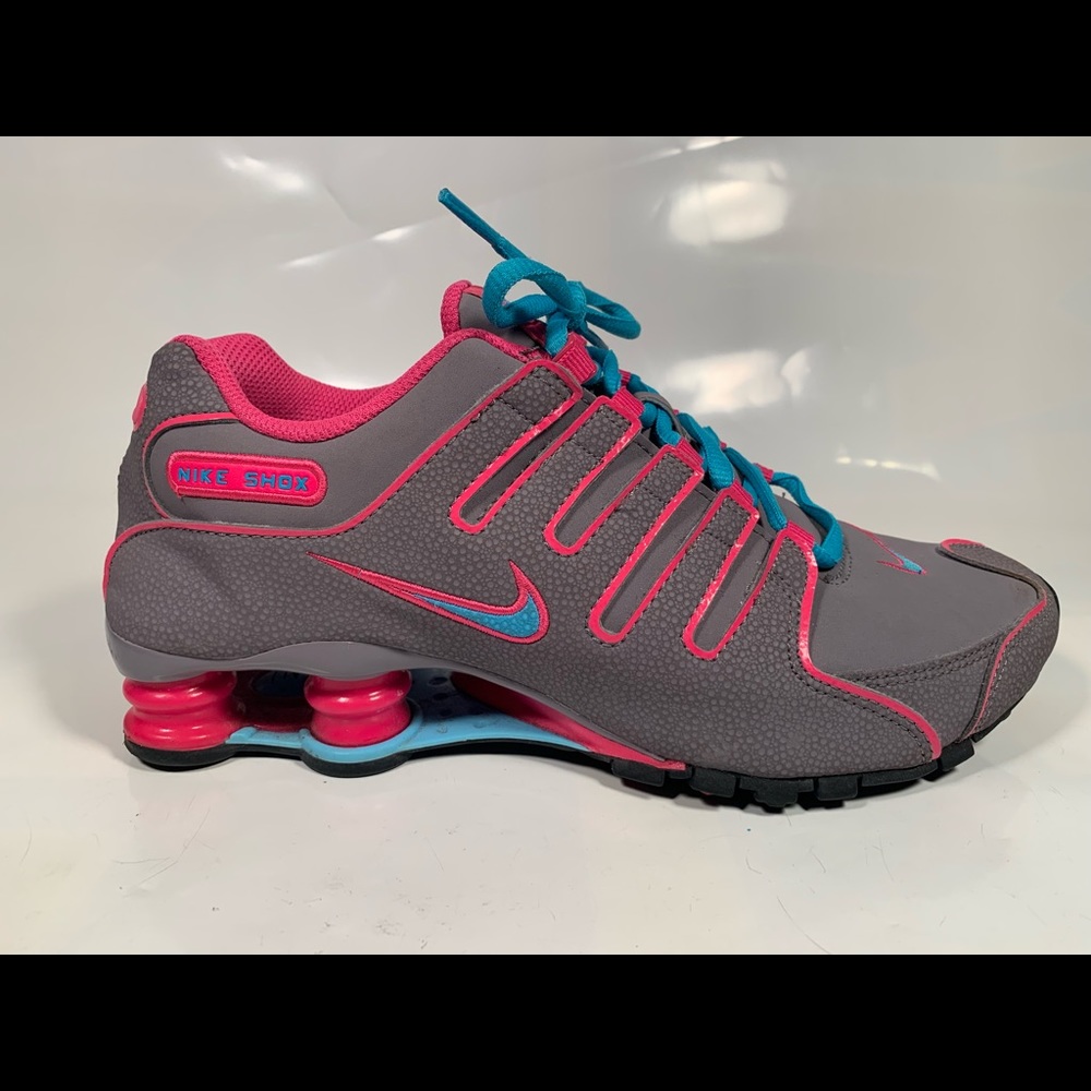 Nike shox Nz prem charcoal gamma blue pink